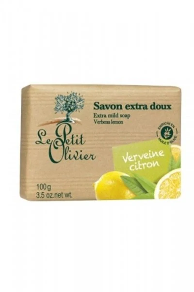EXTRA JEMNÉ MÝDLO - VERBENA A CITRON 100g - Le Petit Olivier