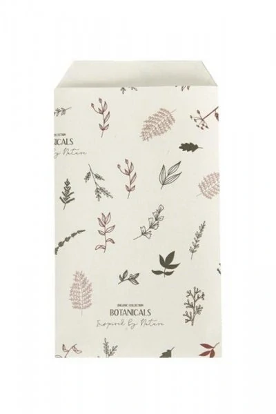 Dárkový sáček s botanickým motivem – BOTANICALS