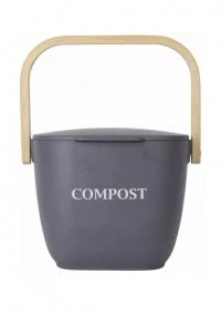 Kuchyňská nádoba COMPOST v šedé