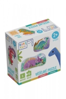 KukiKuk - Véééliké puzzle Dinosauři