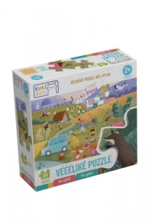 KukiKuk - Véééliké puzzle Na výletě